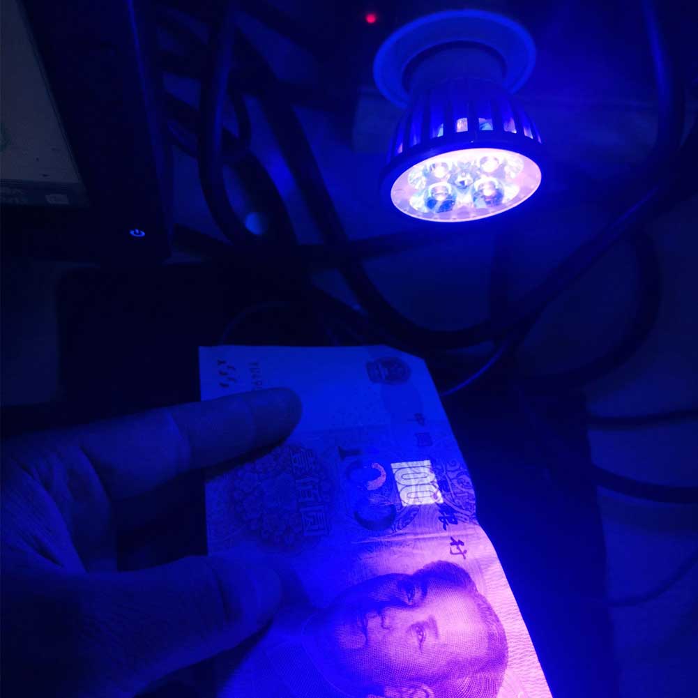 E27 GU10 MR16 Led Grow Light UV Ultraviolet Lamp 4W 5W Plant Bulb Growth Light Hydroponics For Indoor Vegs Flower Seedlings