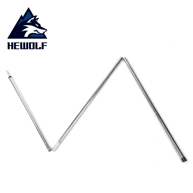 Hewolf Outdoor Palo di Ferro Sky Asta di Tenda Tenda Raccordi Staffa Grande Parasole Supporto 2pcs 1.5 m Alta