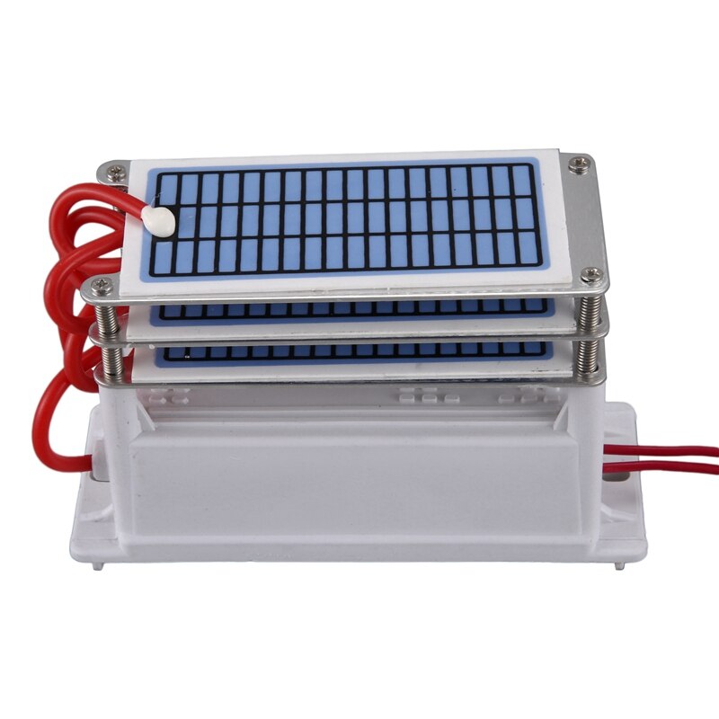 21G/H Portable Ceramic Ozone Generator 220V Three Integrated Long Life Ceramic Plate Ozonizer Air Water Air Purifier