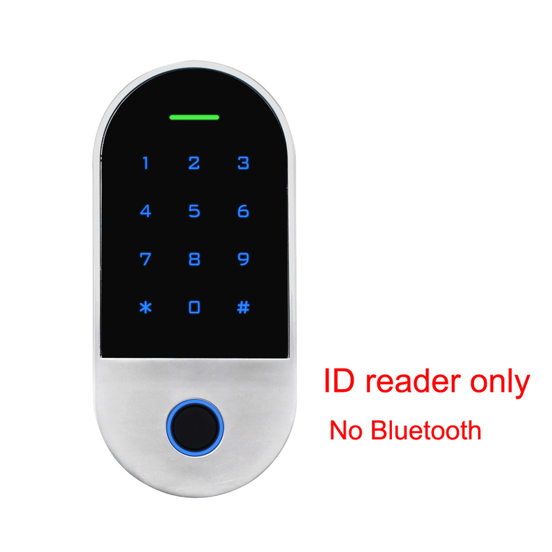 Metal Biometric Fingerprint Standalone Access Control System Rfid 125khz Reader Bluetooth Door Opener Waterproof 1000Users: Orange