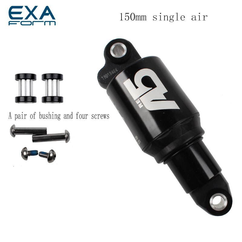 Ks A5-RR1 Dual Solo Air Rear Shock Ks A5 Re Dubbele Enkele Luchtkamer Druk Berg Achter Schokdemper 125mm 150Mm 165Mm: 150mm single air