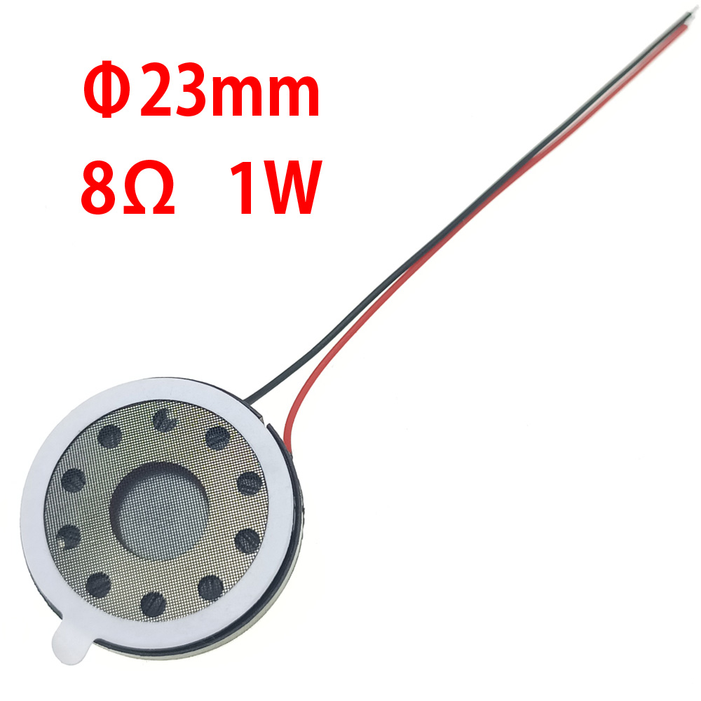 Mini haut-parleur ultra-fin, 8 ohms, 8R, 1w, diamètre 15mm, 18mm, 20mm, 23mm, 25mm, 26mm, haut-parleur pour jouets MP3, téléphones de bricolage: BLEU CIEL / Bundle 4