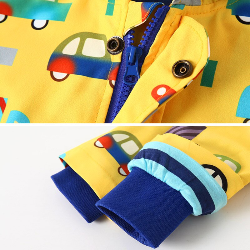 Kinderen Cartoon Jas Voorjaar Kids Jas Voor Jongens Baby Boy Auto Jas Baby Kleding Casual Baby Kleding 1-6 Jaar