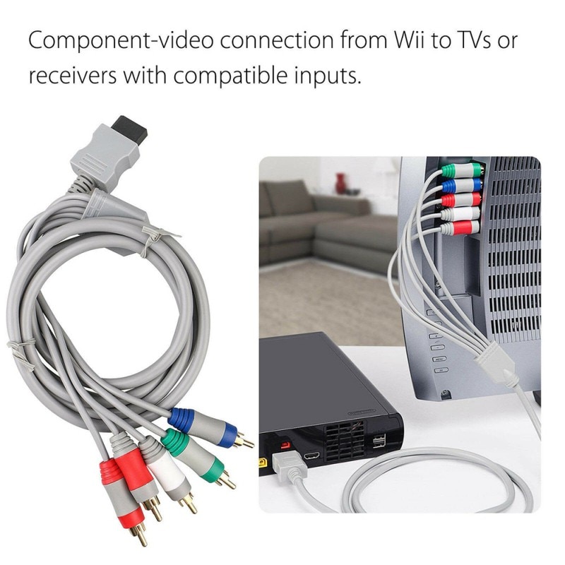 With Support For 1080i / 720p Hdtv System，Component Hdtv Cable For Video And Audio Cable 1080p Av 5rca