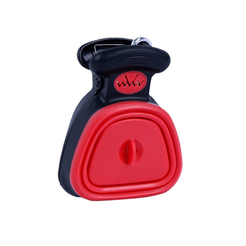 Opvouwbare poepschep voor honden en katten, inclusief 1 rol afbreekbare zakjes, poepschep, snel en eenvoudig uitwerpselen opruimen