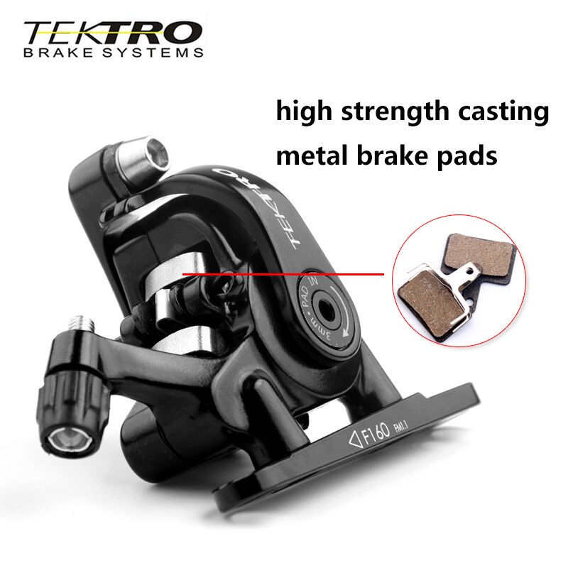 TEKTRO MD-C550 Road Bike Brakes Dual Piston Cable Caliper 160/140mm Road Bike Line Pull Brake Mechanical Bilateral Braking