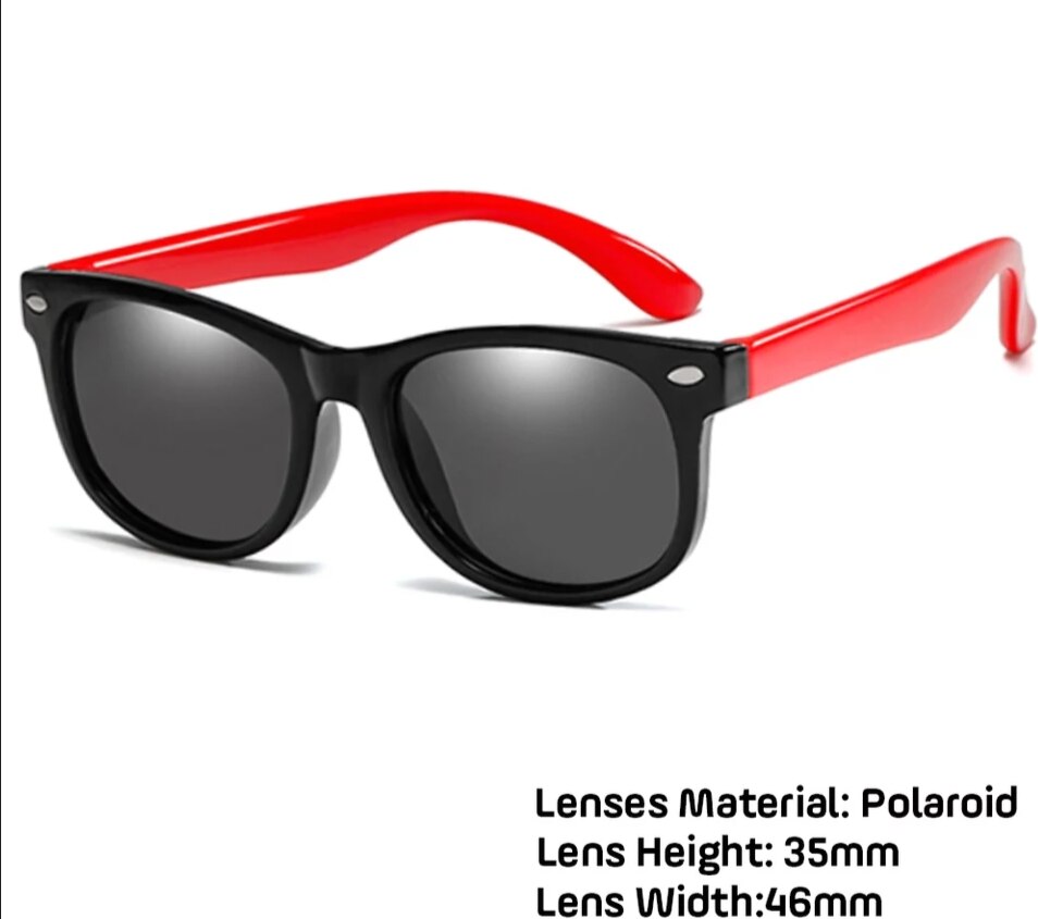 Kids Gepolariseerde Zonnebril TR90 Jongens Meisjes Zonnebril Siliconen Veiligheidsbril Cadeau Voor Kinderen Baby UV400 Eyewear: 12