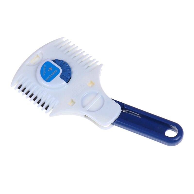 Coupe-cheveux coupe rasoir peigne Combo étalonnage lame rasoir style coupe de cheveux décapant unisexe tondeuse manuelle