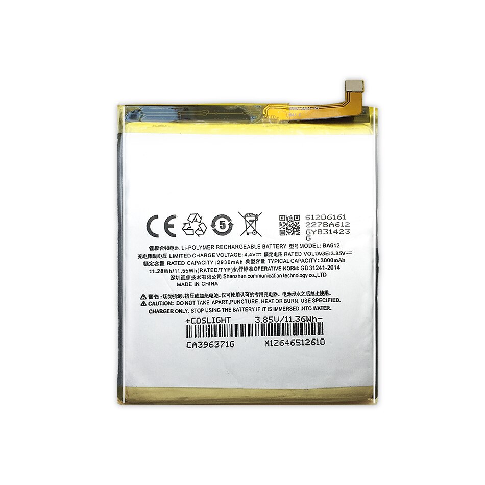 Para Mei zu BA612 BA611 BA621 batería para Meizu 5S 5C M5S M612Q M612h M612M M1 M2 M3 M3S M5 M5c M6 Note mini batería móvil