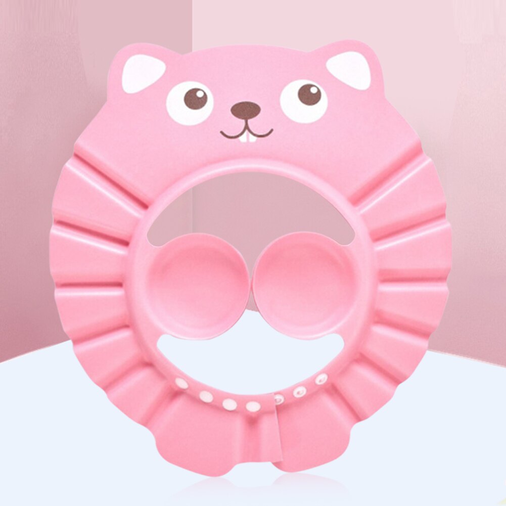 Bonnet de bain capote de sécurité shampooing chapeau réglable bébé douche protéger les yeux imperméable à l'eau lavage des cheveux bouclier shampooing