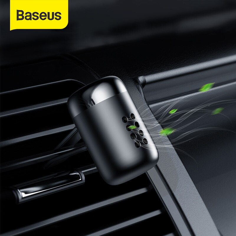 Baseus Metalen Auto Parfum Luchtverfrisser Aromatherapie Effen Voor Auto Air Vent Outlet Luchtverfrisser Staat Clip Diffuser