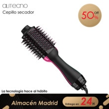 Cepillo One Step Volumizador Cepillo Secador de Pelo Rizador de Cabello Cepillo Secador 2 en 1 3 posiciones de calor Revestimiento Ceramico Envio Plaza