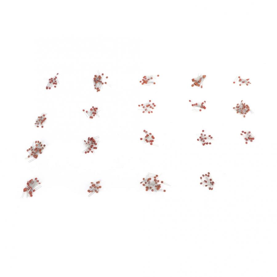 645PCS 50V Electrolytic Capacitor Monolithic Multi-layer Ceramic Capacitor Assortment Kit Ceramic Capacitor