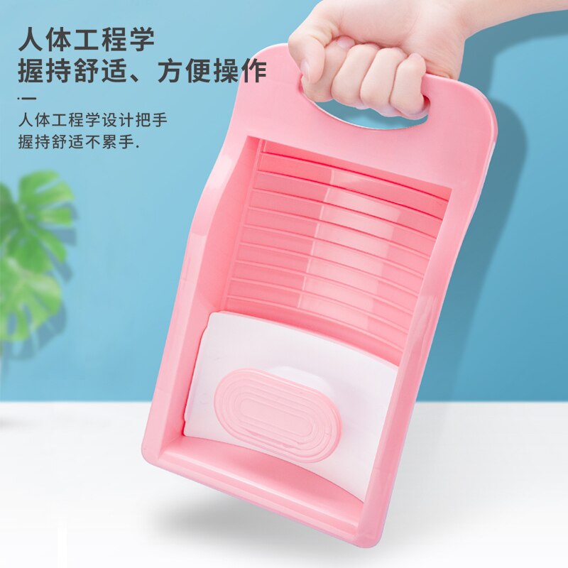 PP Portable Washing Machine Washboard Mini Manual Clothes Washing Board Mini Bathroom Lavar Ropa A Mano Cleaning Tool BJ50CY