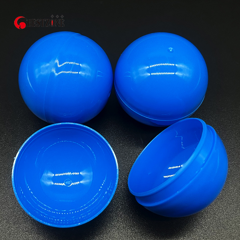 Capsules rondes en plastique PP, 100 pièces/lot, 50MM, environ 2 pouces, jouet, boule Surprise vide, peut ouvrir les enfants, pour distributeur automatique