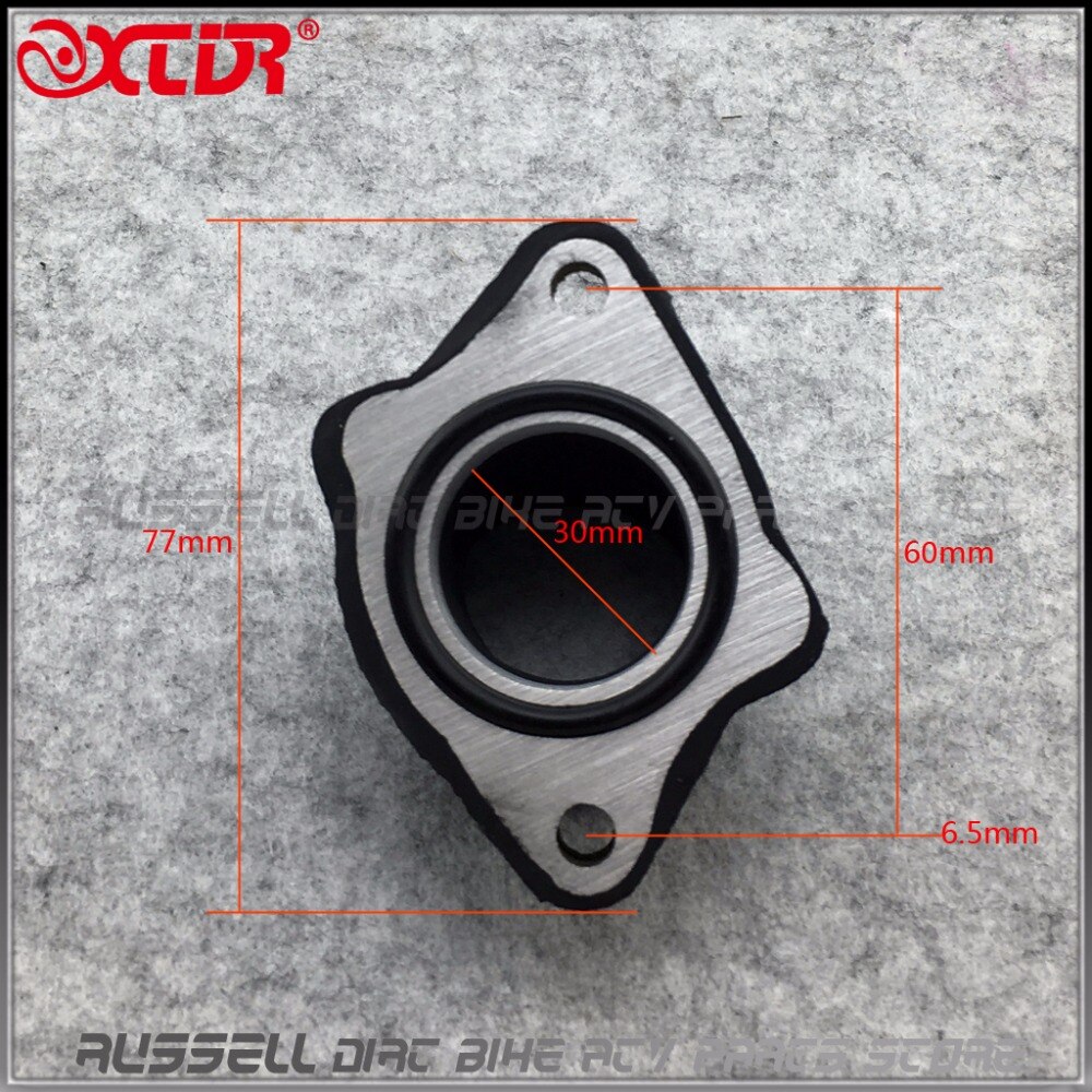 Pz30 34mm carb carbretor gummi adapter indsugnings... – Vicedeal
