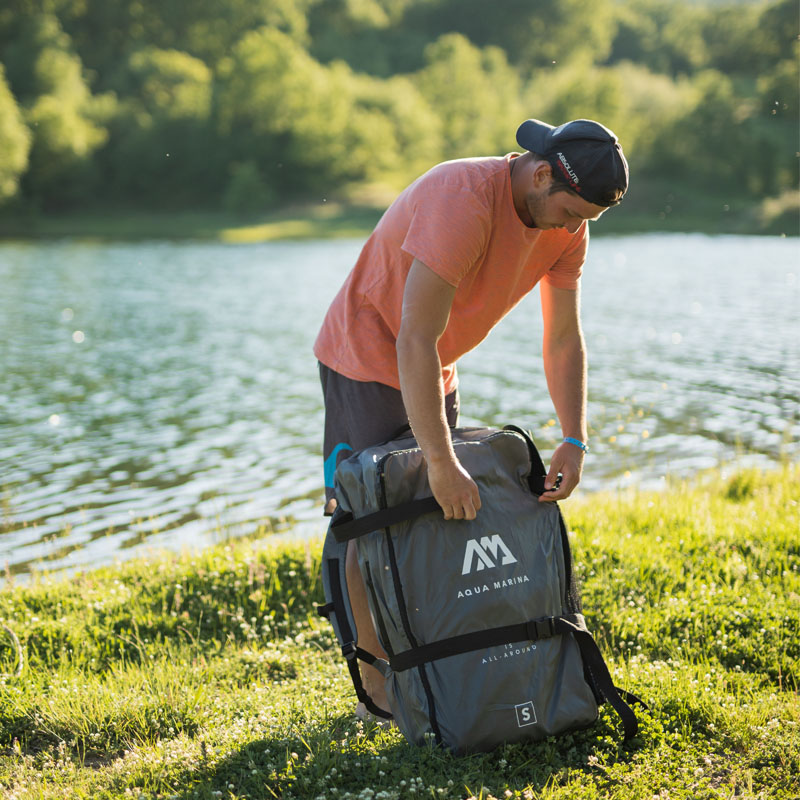 inflatable kayak bag size S M zip Backpack Shoulder Bag padded strap zipper SUP surfboard accessory surf Board Outdoor Storage