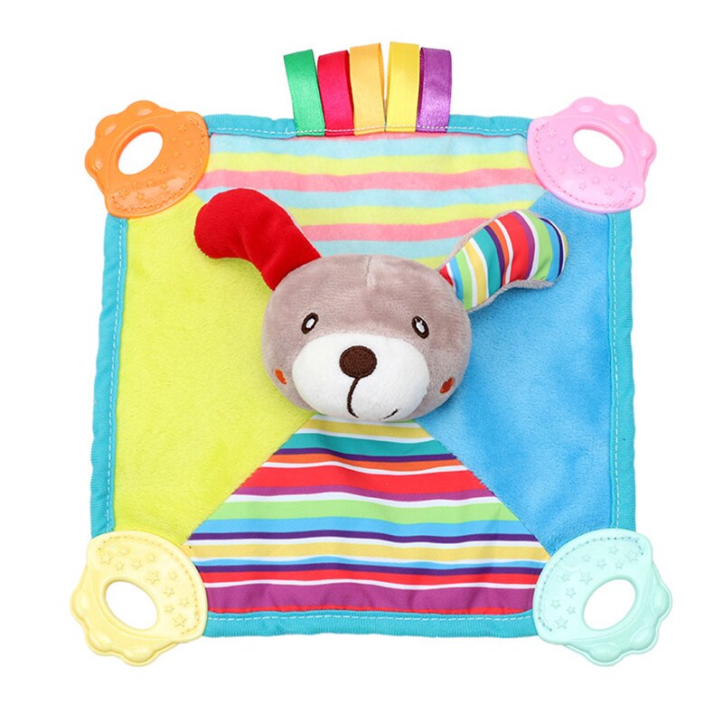 Babyrassel, Handy, Mobiltelefon, weicher beißRing, spielzeug für 0-12 monate alte babys, handtuch, bettglocke, niedliches Ebene-spielzeug für babybett, kinderwagen, montessori-spielzeug: Hund 582