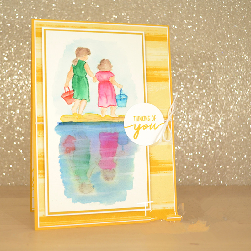 Hermoso momento transparente sello transparente para DIY Scrapbooking tarjeta hacer niños divertidos álbum de fotos suministros de decoración