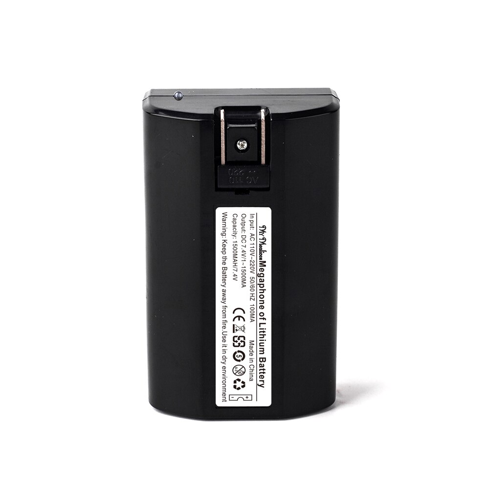 MyMealivos Megaphone battery for 50 Watt Power Megaphone Speaker Bullhorn Voice