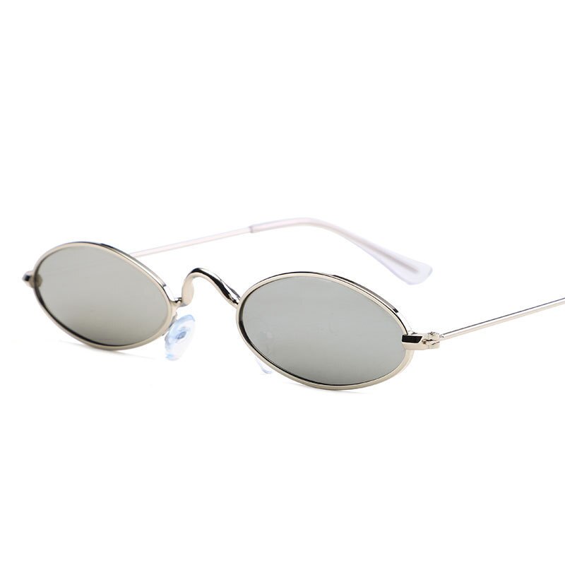D&t ovale solbriller kvinder og mænd lille stel briller multicolor personlighed  uv400 solbriller kvinde: C3