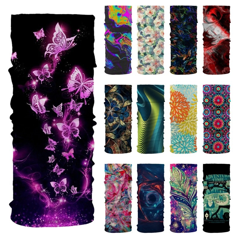 Randonnée en plein air Bandana foulards Camping escalade Ski équitation bandeau vélo cyclisme cagoule cou Tube plus Bandanas masque facial