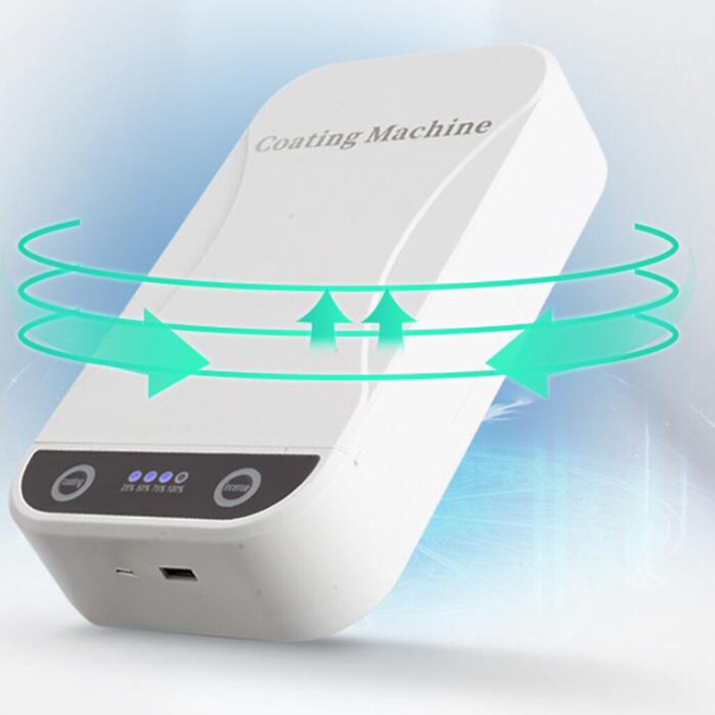 Jóias de celular uv ultravioleta esterilizador desinfetante caixa desinfecção caso esterilizar diariamente: BWhite Glass lamp
