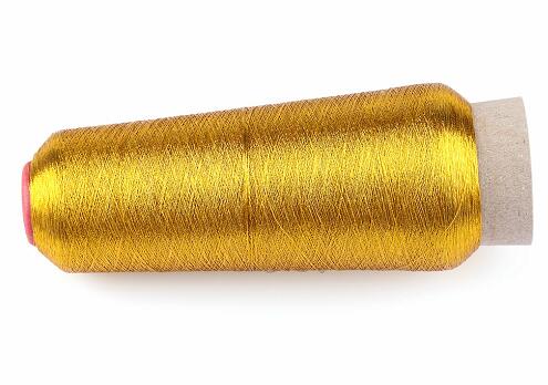 3000m Metallic Thread for Sewing Embroidery Machine Thread Needlework Thread Metallic Yarn Woven Line Sewing Supplies: Gold