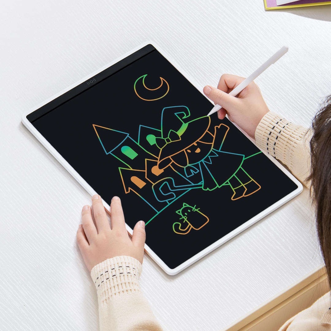 XIAOMI-pizarra LCD Mijia para niños, tablero de mensajes de estudio, versión a Color, escritura a mano, sin polvo y dibujo de tinta, 10/13 pulgadas