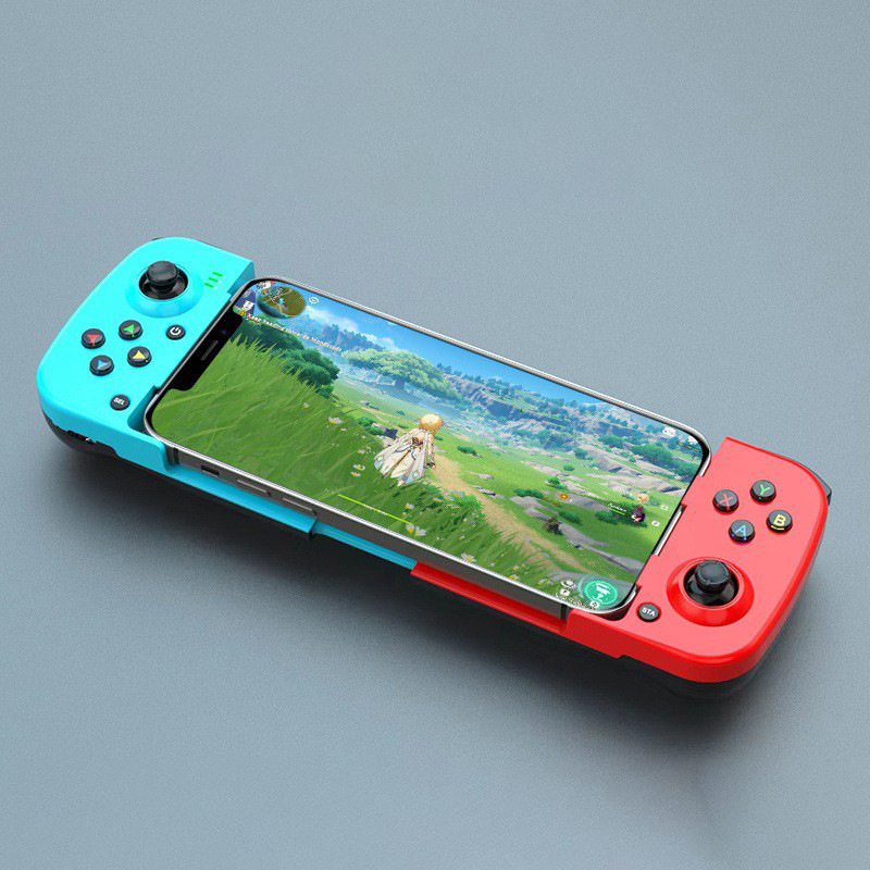 D3 gamepad mobile phone controller with expandable game controller support for Android/iOS/Hongmeng mobile phone game controller: black
