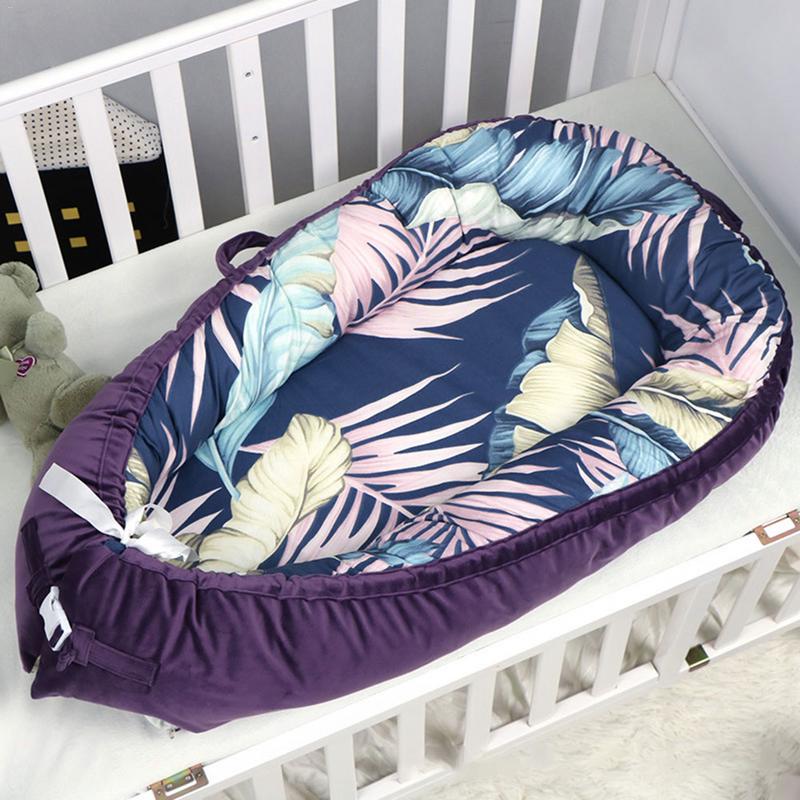 Nueva cuna portátil para bebé, cuna para recién nacido, cuna plegable de viaje para bebé, nido para dormir, cama