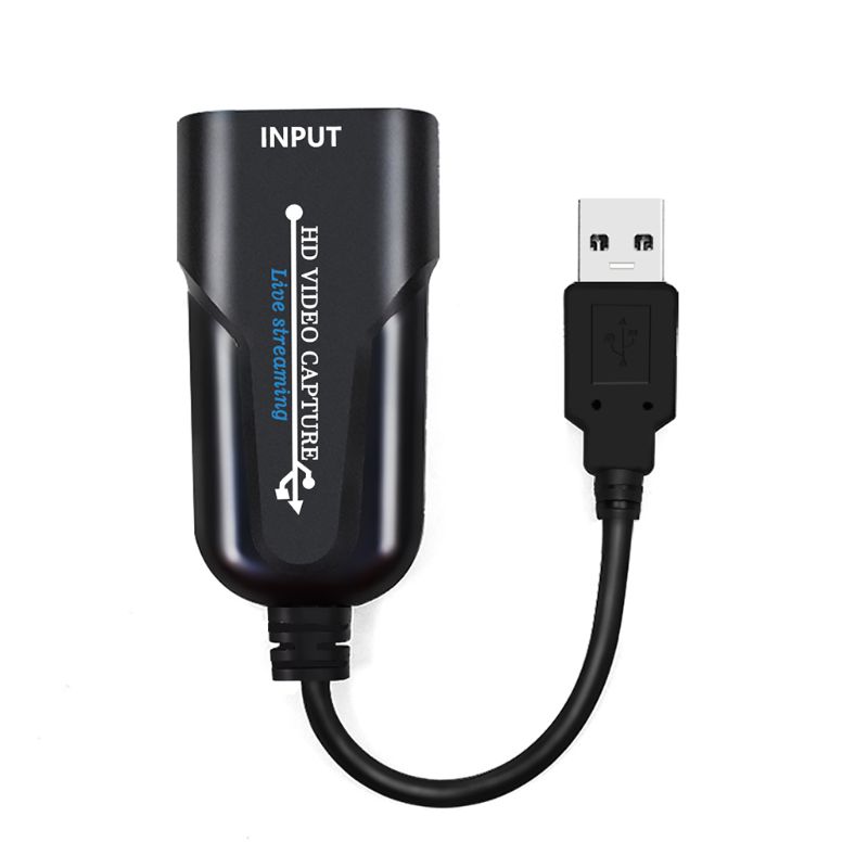 Mini bærbar video grabber record box hdmi til usb high definition video capture card til  ps4 spil dvd videokamera kamera