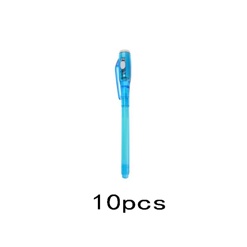Stylo à bille magique , Invisible lumière UV, stylo à bille pour enfants, , fournitures scolaires, papeterie nouveauté: 17