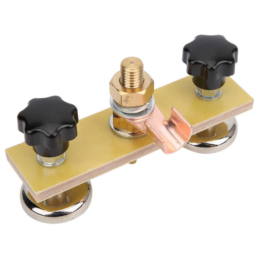 Soudage tête magnétique fil de terre outil fort magnétisme grande aspiration mise à la terre accessoires Dent réparation Spotter