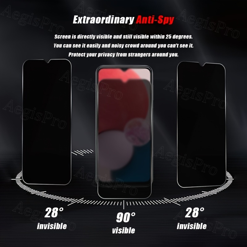 3 szt. Folia Ochronna na Ekran z Powłoką Prywatyzującą robić OnePlus 15, Biała, Twardość 9H, Wodoodporna, Odporna na Upadki, Łatwa w Instalacji