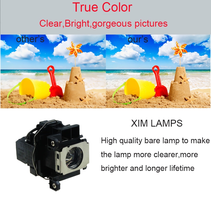 Compatible Projector Lamp ELPL48 for EPSON EB-1700,EB-1720,EB-1720C,EB-17216,EB-1723,EB-1725,EB-1730W,EB-1735W,H268A,H268B