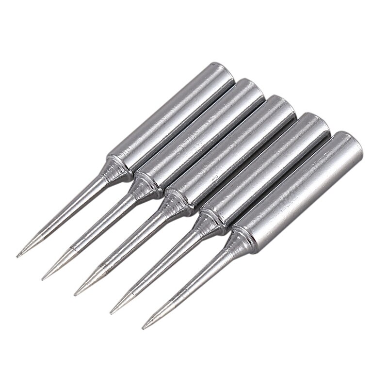 1Pcs 900M-T-1C Bevel Stijl Soldeerbout Soldeer Tip & 5Pcs 900M-T-LI 0.8Mm Punt Diameter Solderen Soldeerbout tips