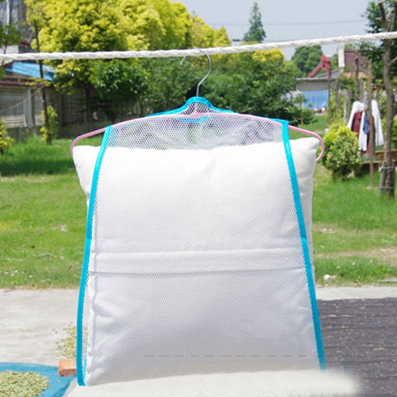Winddicht Spielzeug Sonne Unterwäsche Trocknen Kissen Trocknen Tasche Kissen Trocknen Netz Abdeckung Hängen Gestell Trocknen Netto Trocknen Gestell