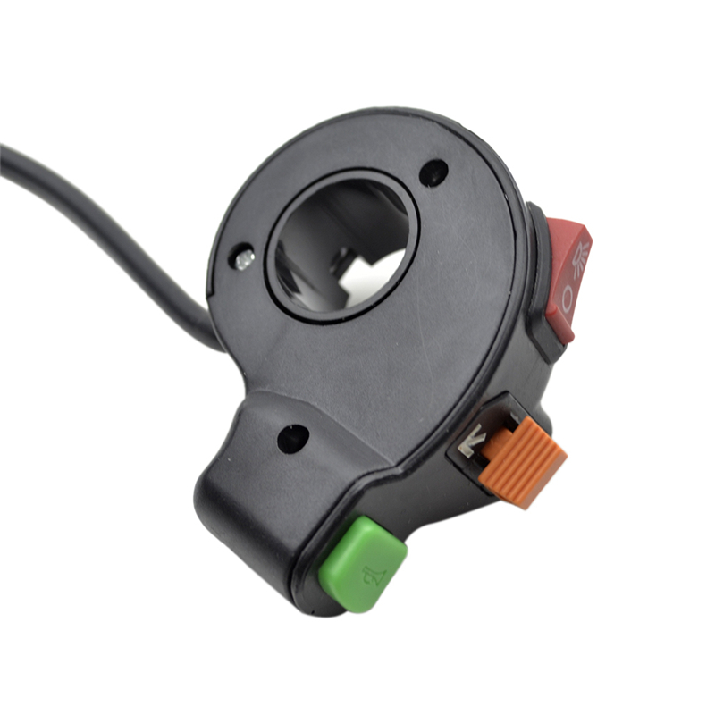 Moto scooter 7/8 "manubrio avvisatore acustico indicatori di direzione interruttore controllore luci