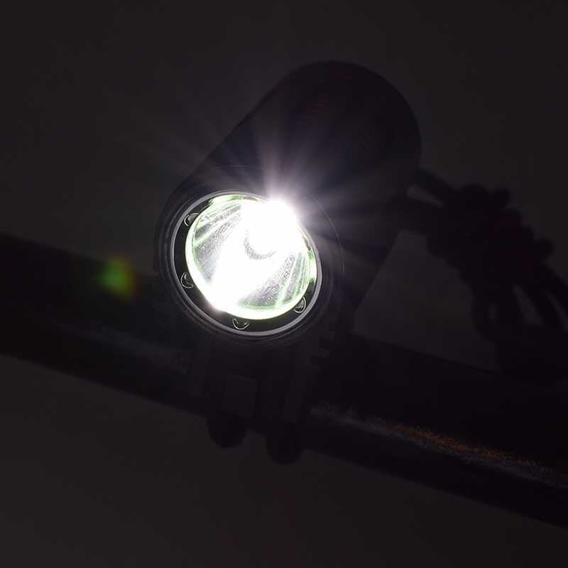 Waterproof 2000lm Bicycle Front Light XM-L2 LED Cycling Headlight 4 Modes Bike Headlamp 8.4V 18650 Battery Pack and Charger