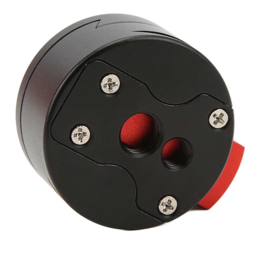 Ball Head Quick Release Plate Clamp Round Quick Release Clamp with 1/4in 3/8 Inch Screw Hole for Digital Camera