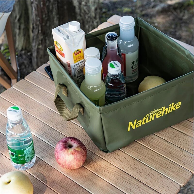 Naturehike – bassin pliable de voyage Portable, seau pliable de grande capacité, bassin à linge d'extérieur