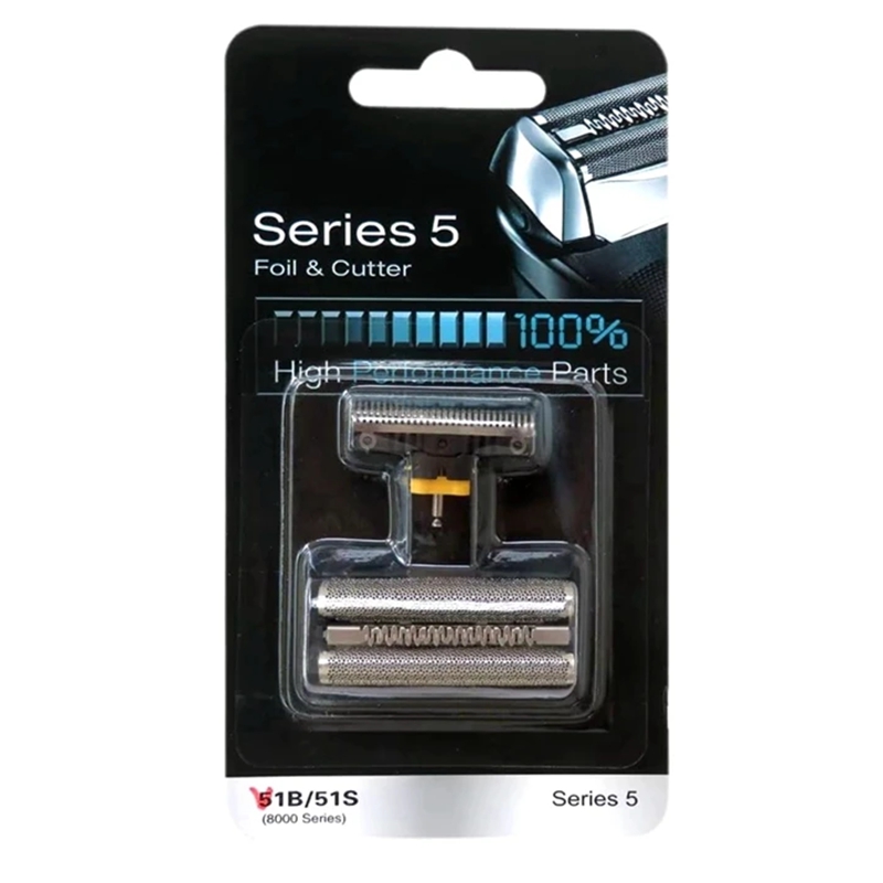 51B Shaver Razor Foil Cutter Blade Replacement head for Braun WaterFlex 8970,8975,8985,8986,8987,8990,8991,8995,8595,8795,8588