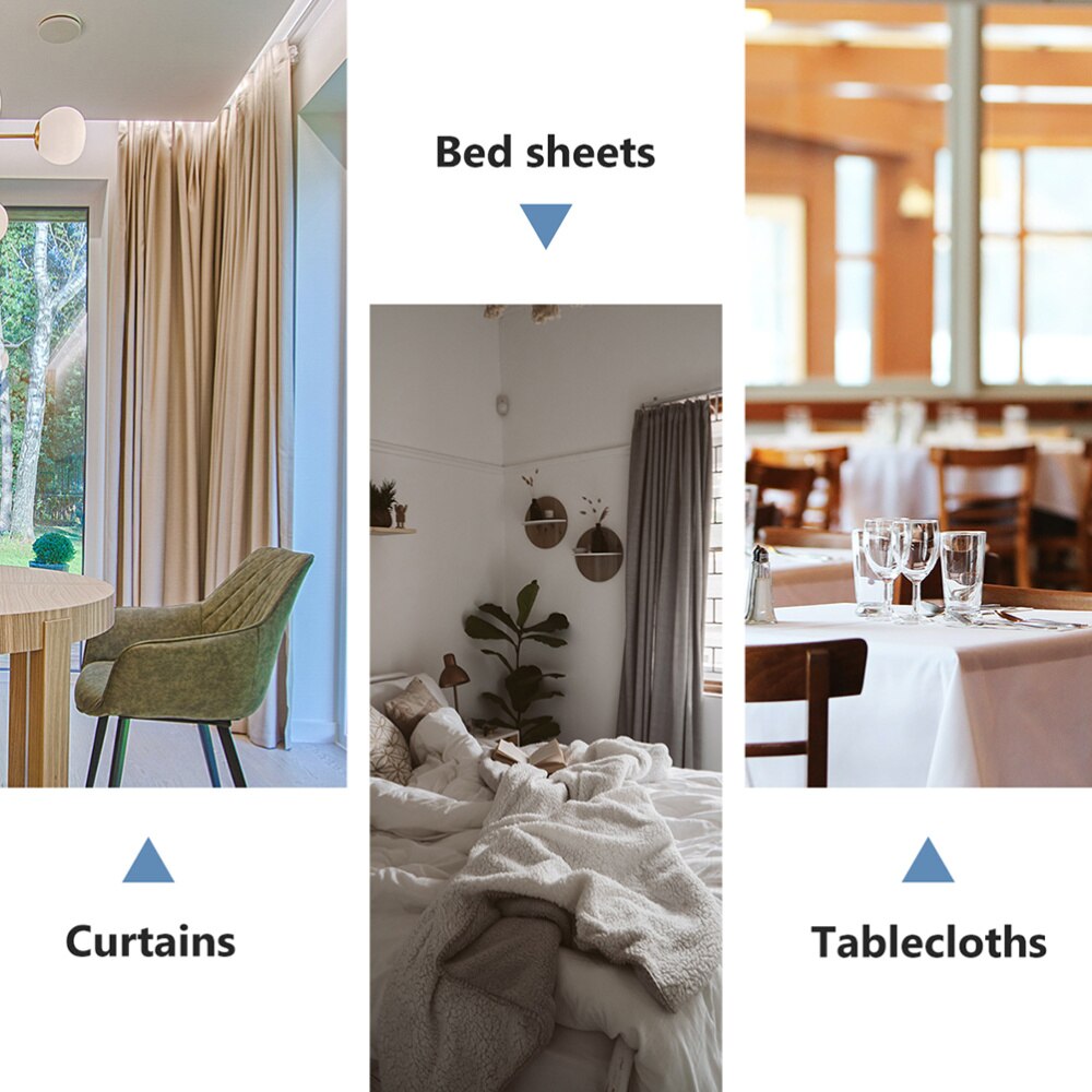 20Pcs 40g Covered Drapery Weight Window Curtains Weights for Home Office