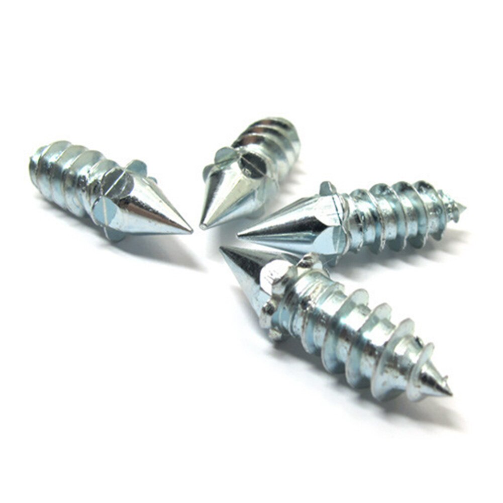 50pcs Motorbike Vehicle Chains Metal Trim Screw Tire Studs Anti Slip Accessories Wheel Off Road Nail Snow Spike Car Motorcycle