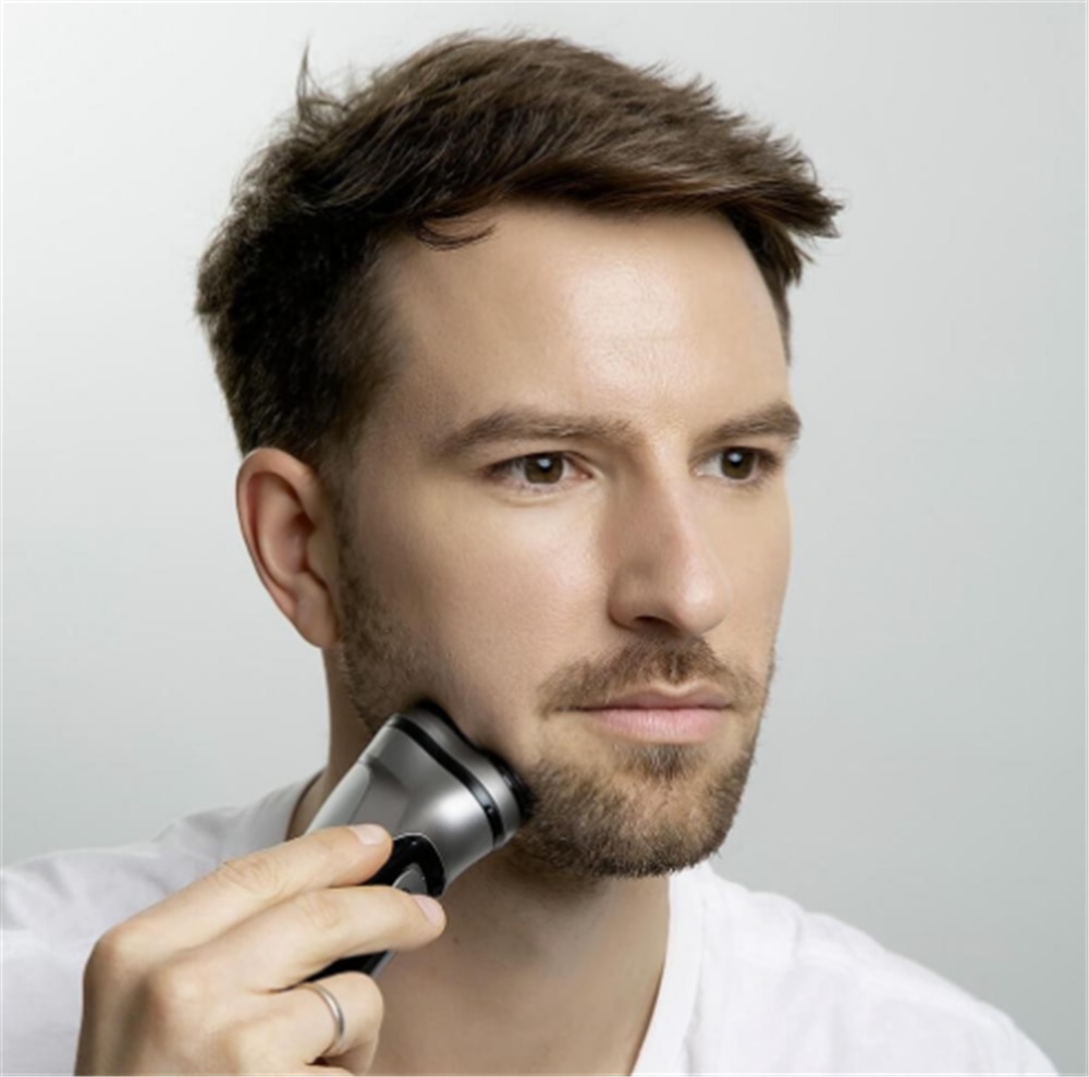Original xiaomi elektro-gesichtsrasierer enchen blackstone 3d elektrorasierer, waschbarer, per usb wiederaufladbarer rasierer für männer