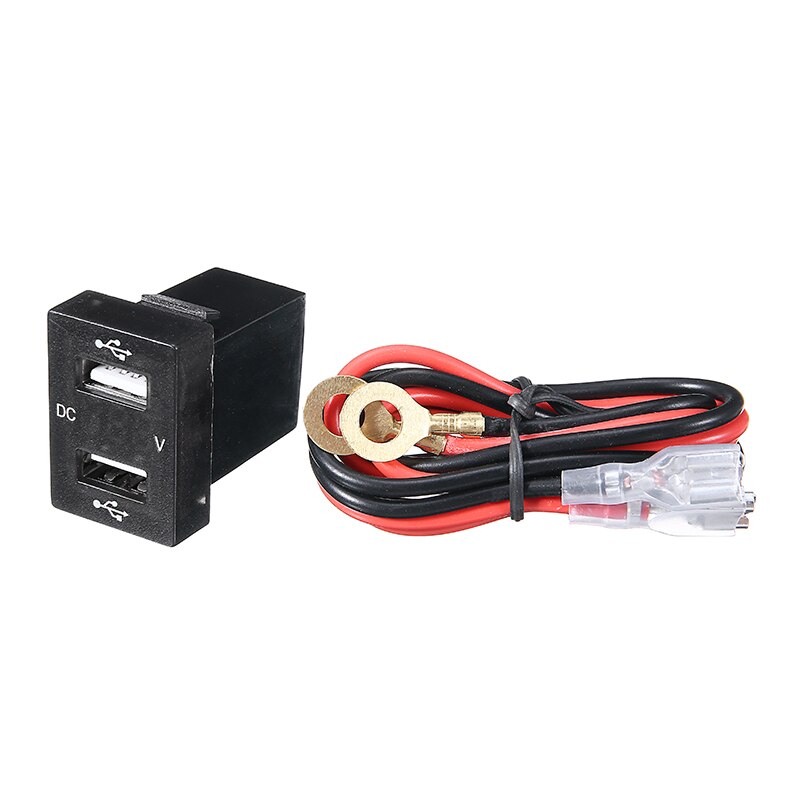 12-24V 4.2A Dual Usb Autolader Stopcontact Adapter Voltmeter Telefoon Snel Opladen Adapter Met Led voor Smartphone Boot