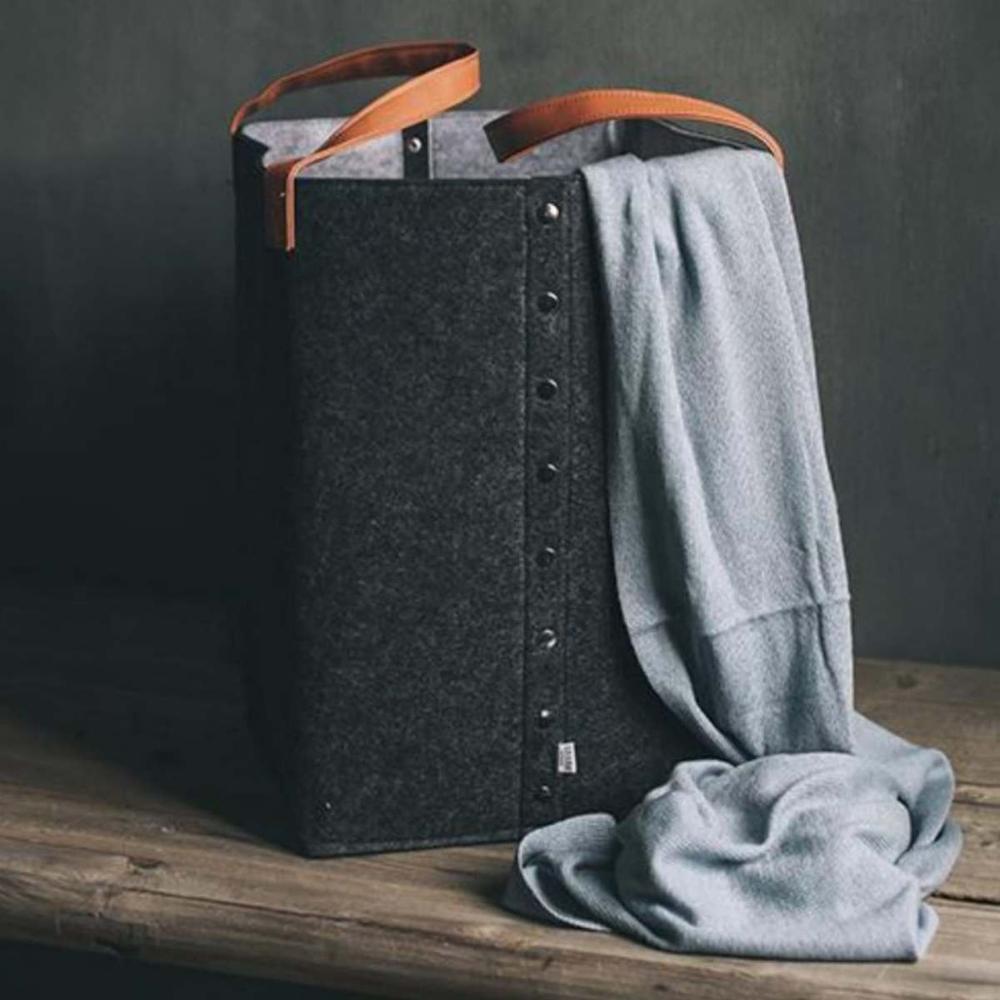 51L duży składany składany filcowy kosz na pranie organizator składany brudny kosz na bieliznę kojec