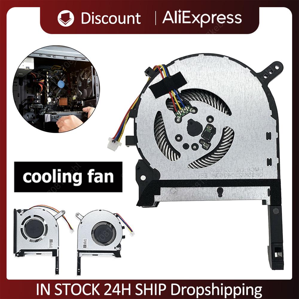 Wentylator chłodzący do laptopa 4 Pin CPU GPU wentylator do Asus TUF do gier FX505DU FX505DY FX505GT FX505DD A15 FA506 IV FA506IU FA506IH