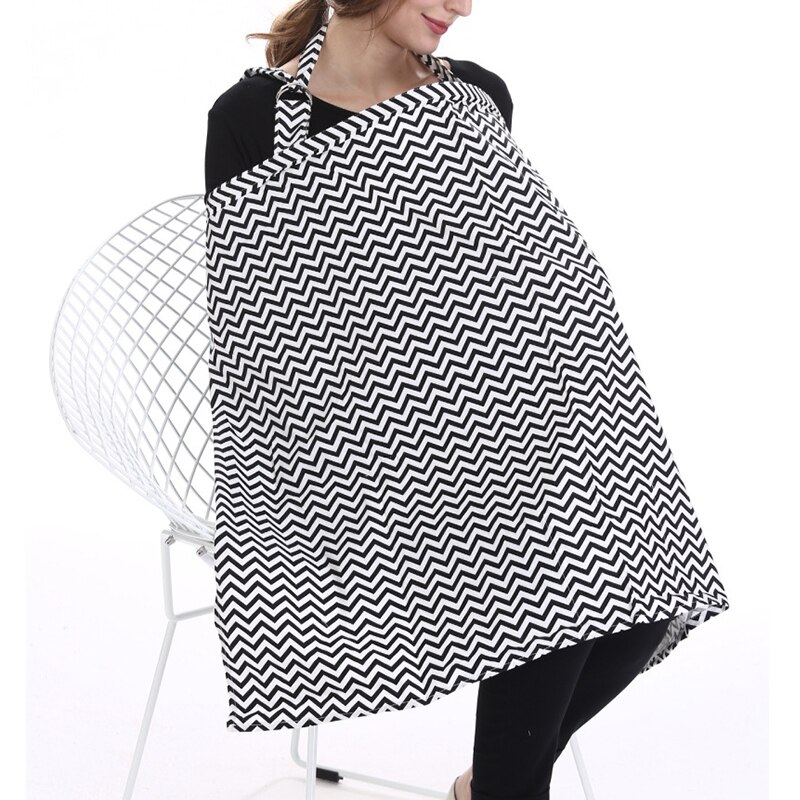 Serviette d&#39;allaitement en coton pour maman et bébé, 100x70cm, couverture d&#39;allaitement, tissu Anti-éblouissement: L